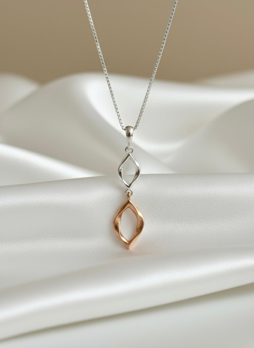 Sterling Silver Tidal Pendant