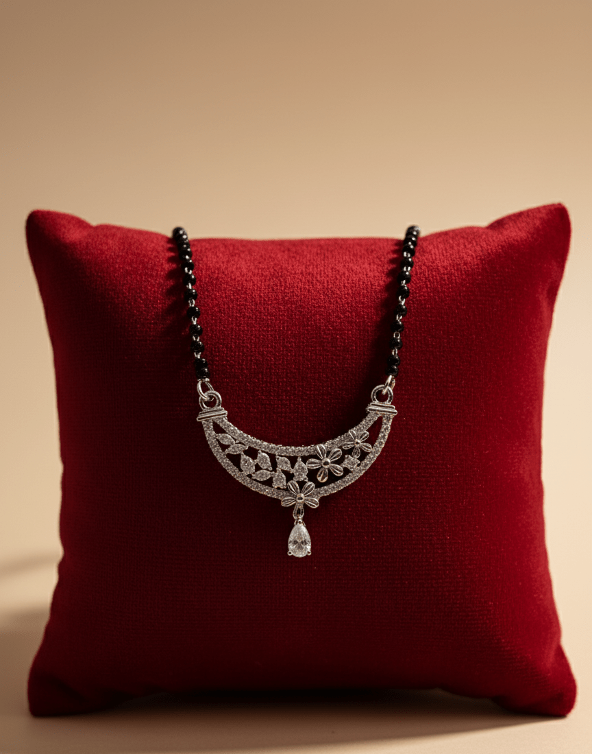 Sterling Silver Starlight Cascade Mangalsutra