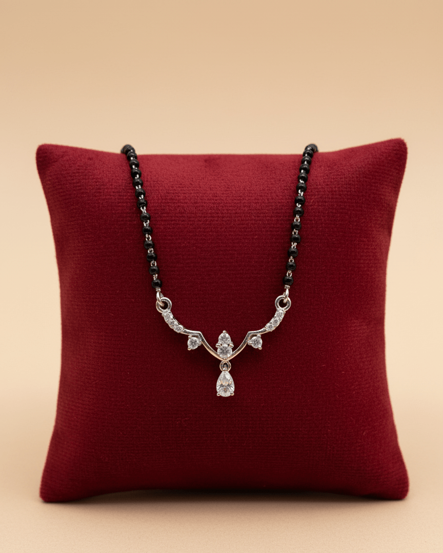 925 Sterling Silver The Aurora Mangalsutra