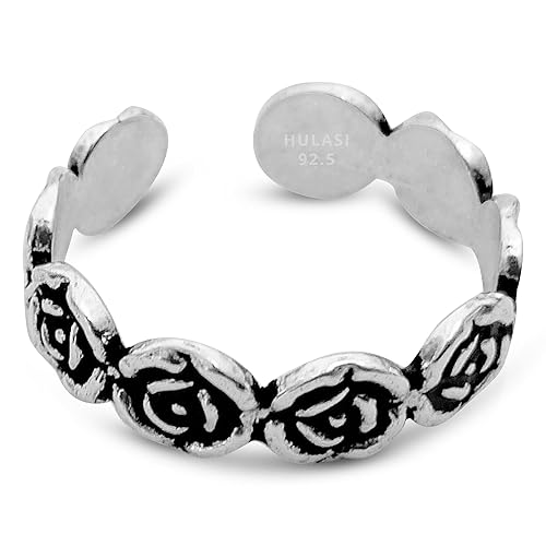 Pure Silver Toe Ring | 925 (Antique 3)