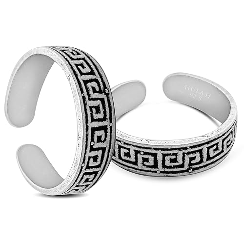 Pure Silver Toe Ring | 925 (Antique 2)