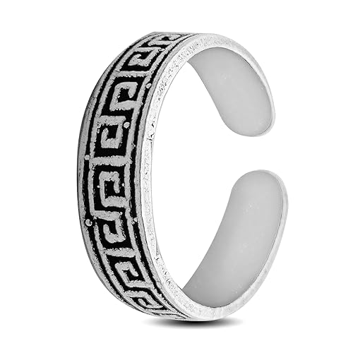 Pure Silver Toe Ring | 925 (Antique 2)