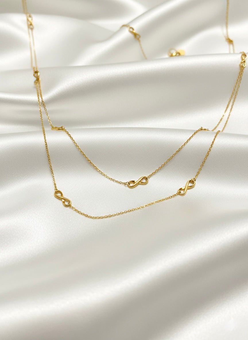 Sterling Silver Eternity Chain