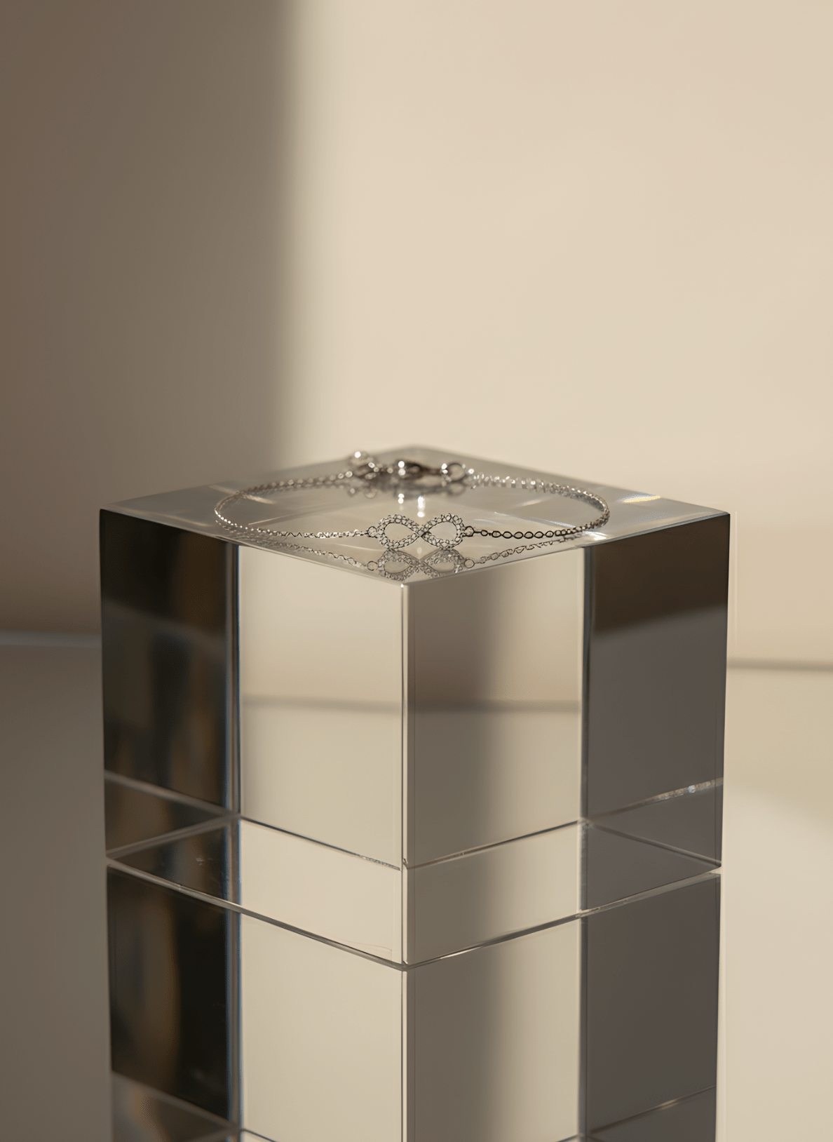 Sterling Silver Forever Linked Bracelet