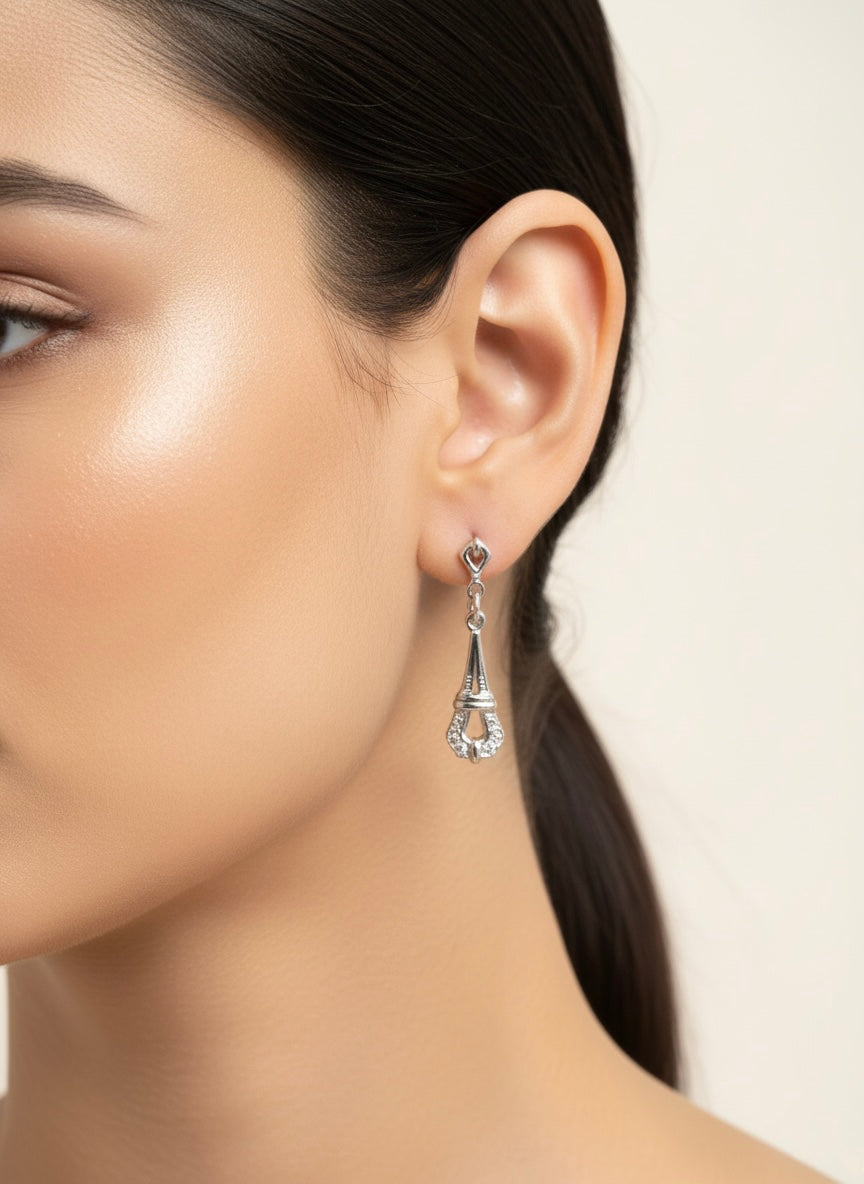 Sterling Silver Classic Stone Drops