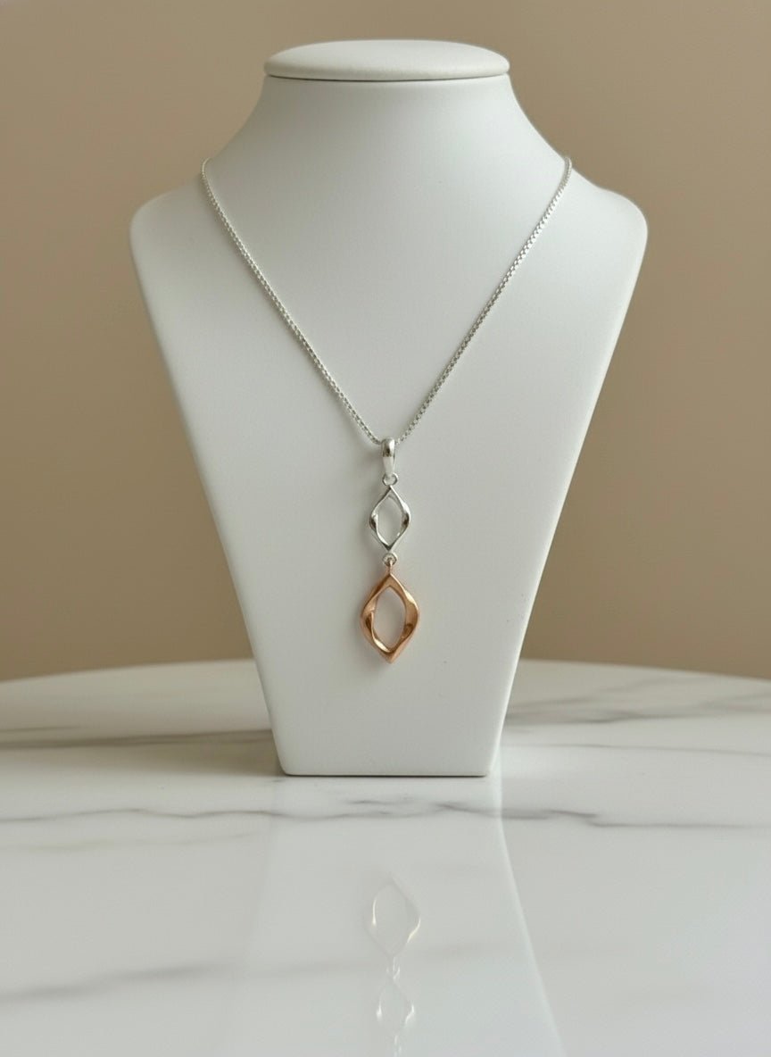 Sterling Silver Tidal Pendant