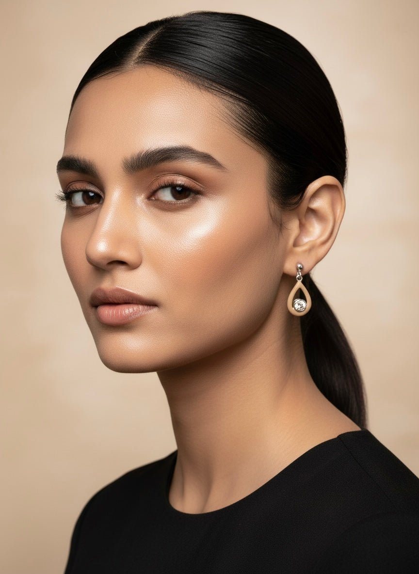 Sterling Silver Dainty Drop Earrings