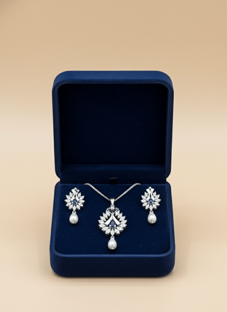 Aquacore Pendant Set | 925 Sterling Silver