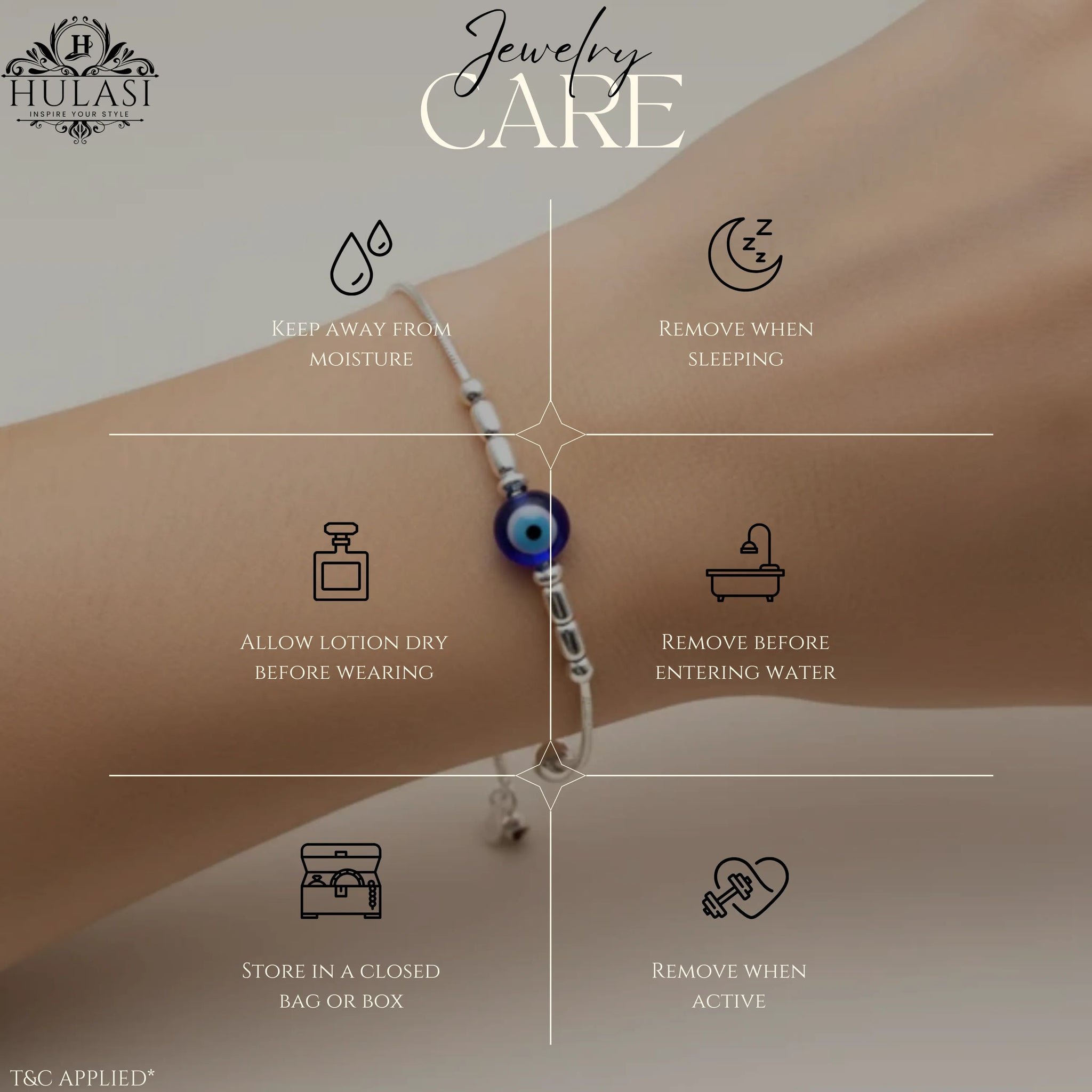 Hulasi Women 925 Sterling Silver Cubic Zirconia Open Cuff Bangle Bracelet 6.2cm