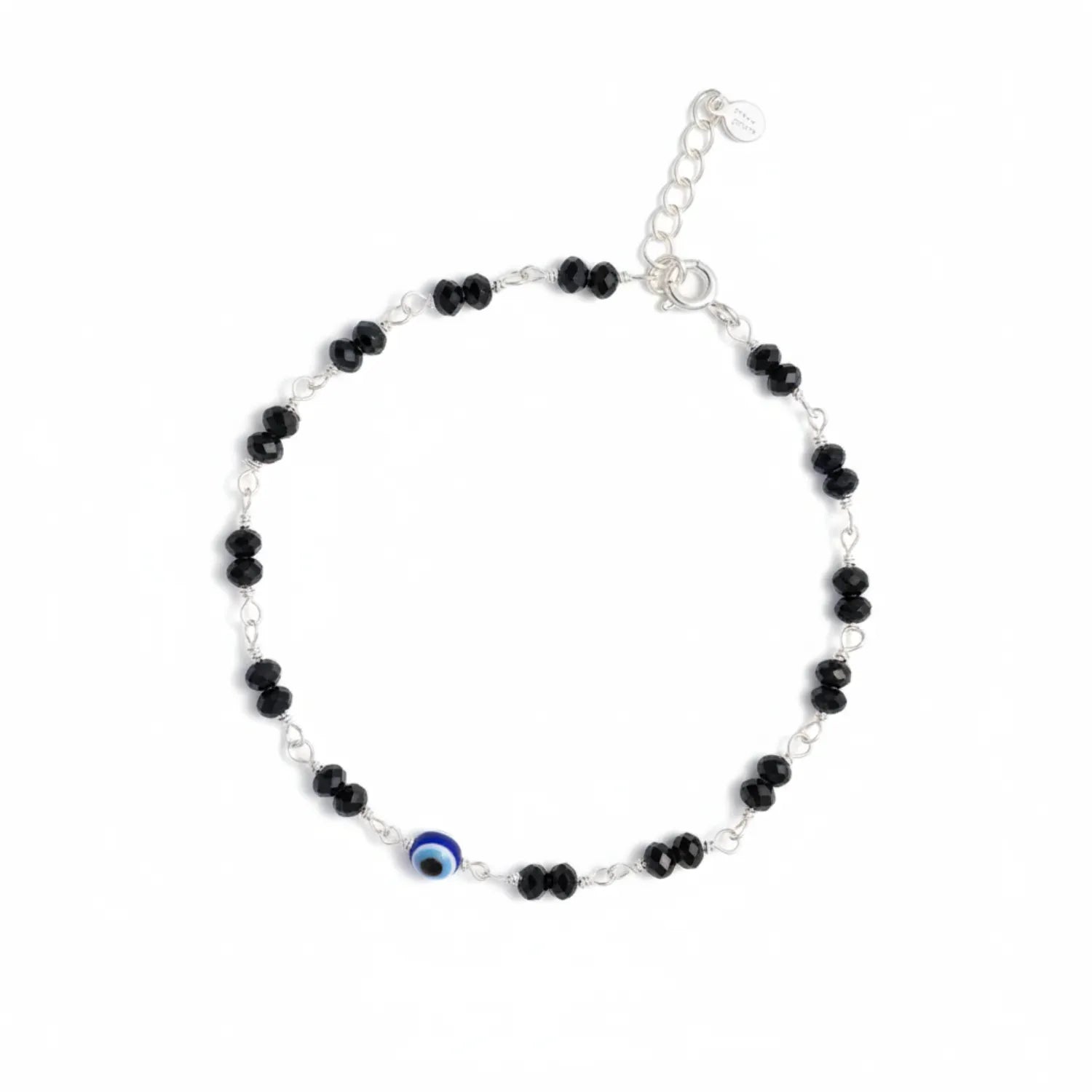 Silver Petal & Pearl Bracelet