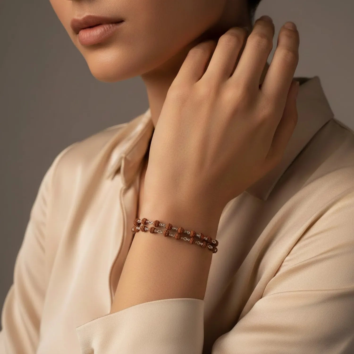 Silver Evil Eye Protection Bracelet