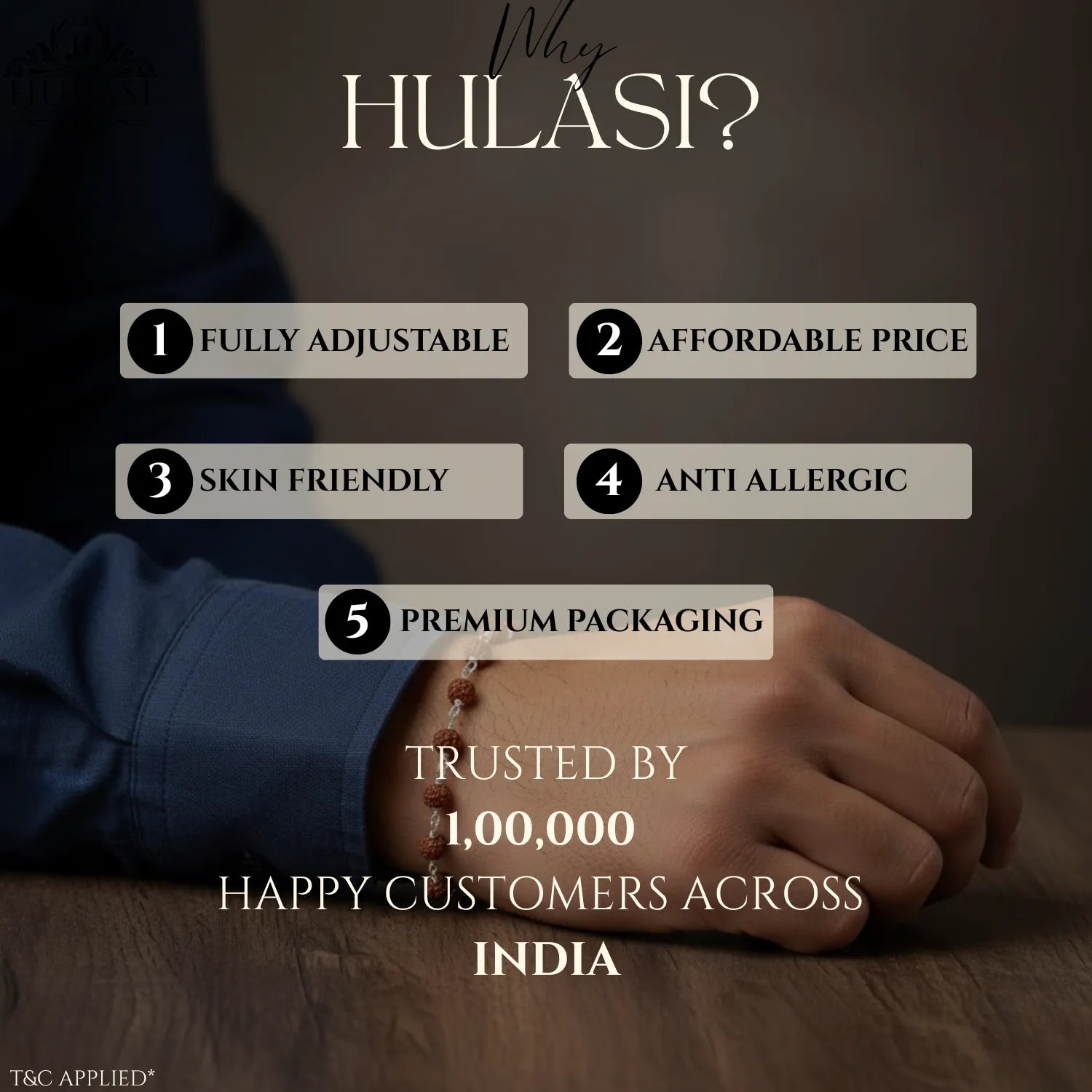 Silver Spiritual Rudraksha Bracelet