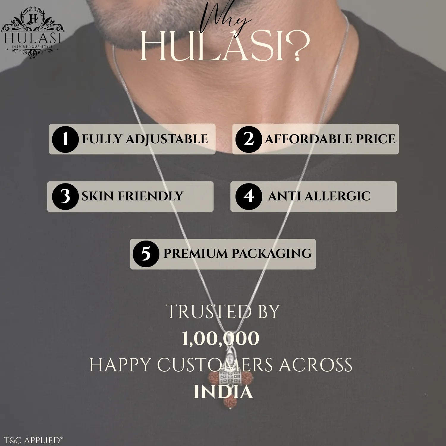 Shiv Face Rudraksha Silver Pendant