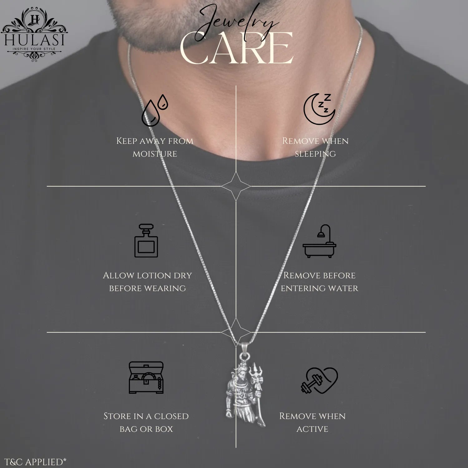 Lord Shiva Holding Trishul 925 Silver Locket