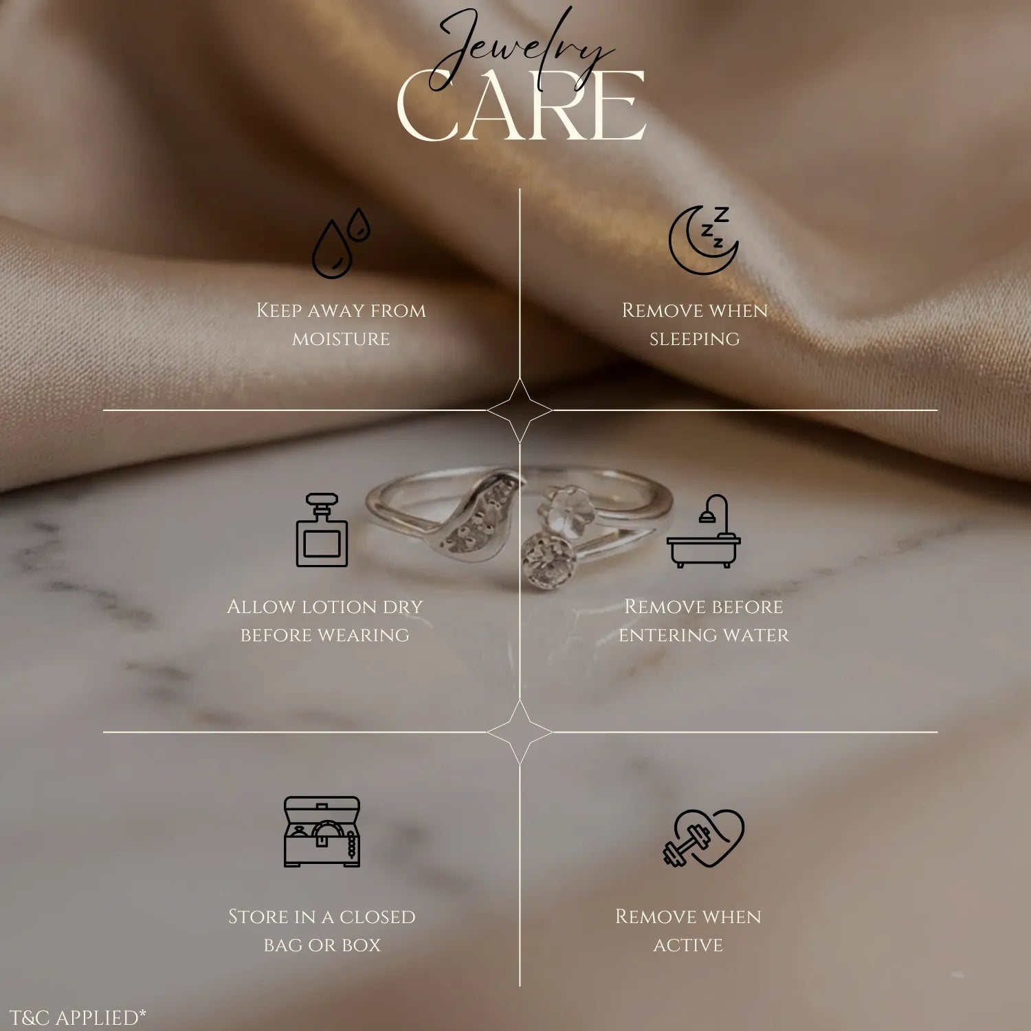 Hulasi 925 Sterling Silver Solitaire Twist CZ Adjustable Ring for Women