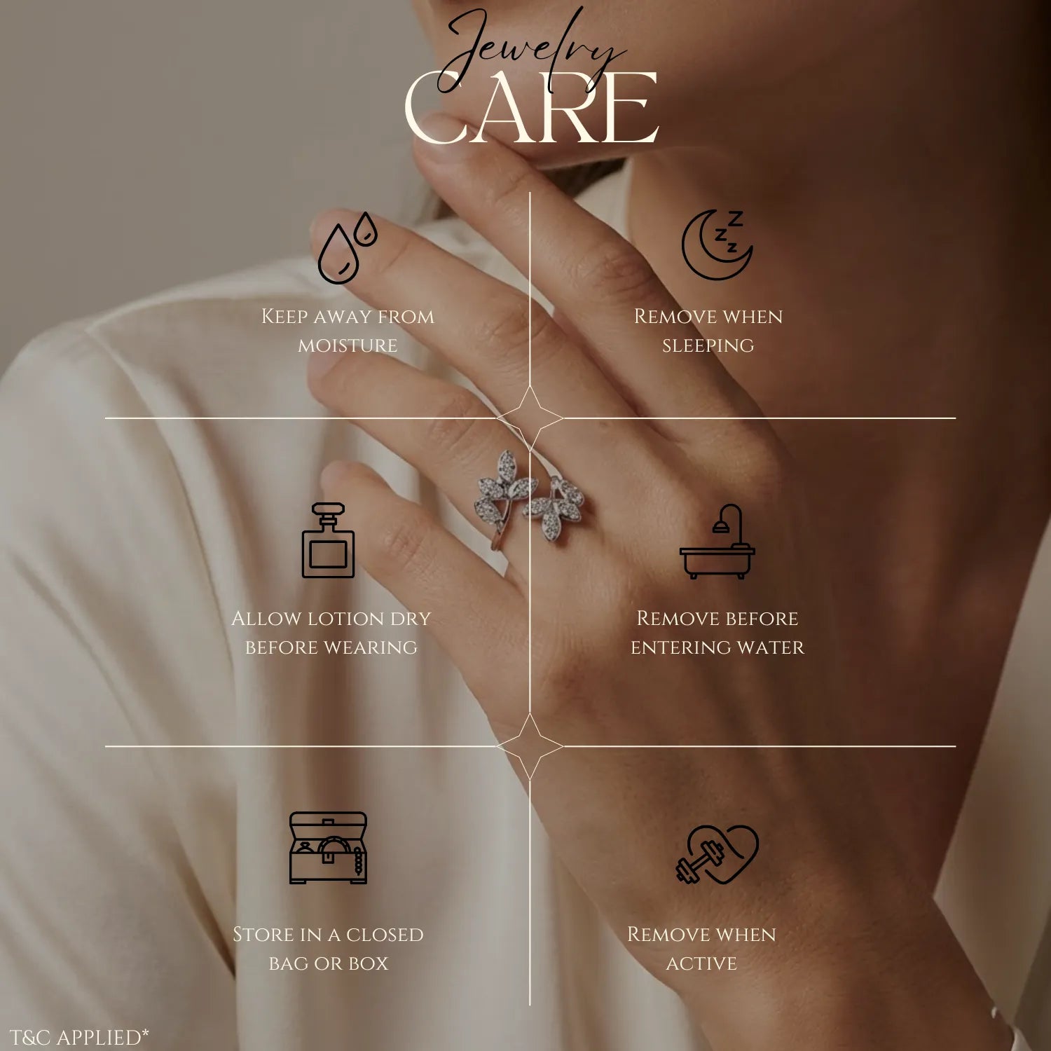 Hulasi 925 Sterling Silver Butterfly Leaf CZ Adjustable Ring for Women