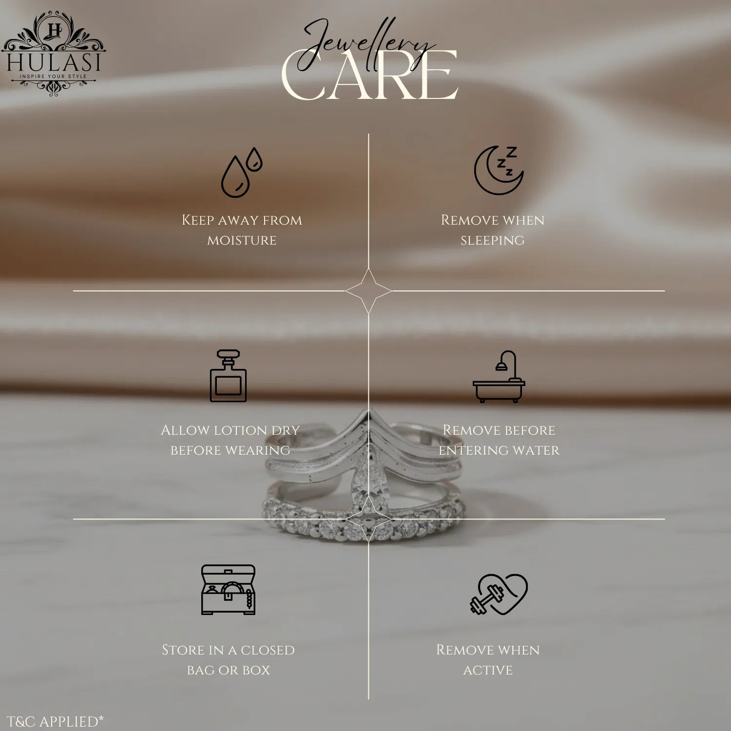 Royal Floral Crown 925 Silver Toe Ring