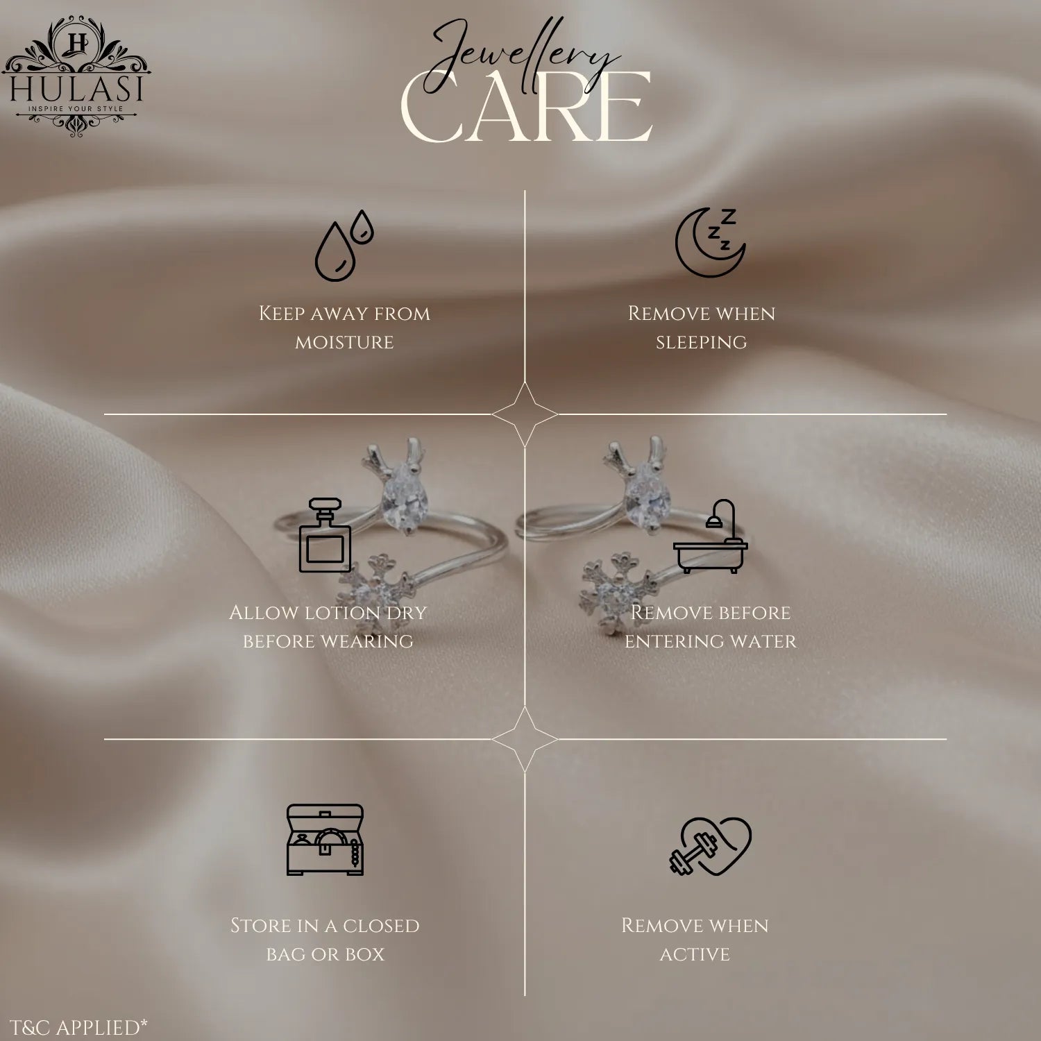 Snowflake Dreams CZ Toe Ring in Silver