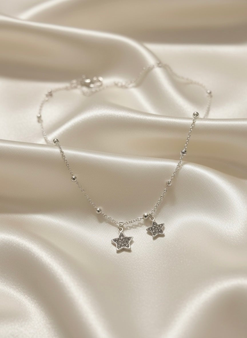 Sterling Silver Stella Necklace