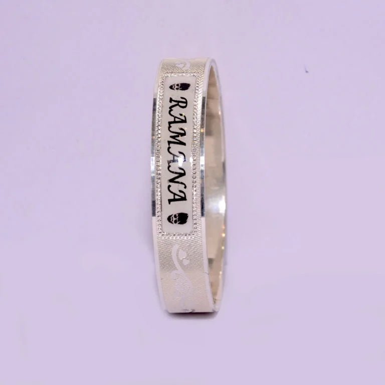 Personalized 925 Silver Bracelet with Custom Engraving