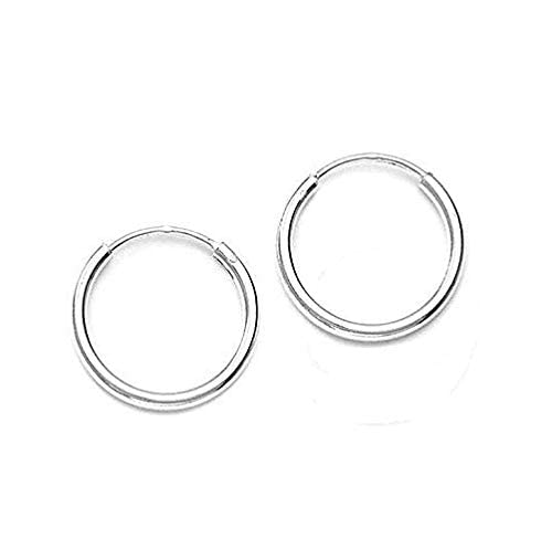 925 Sterling Silver Hoop Earrings