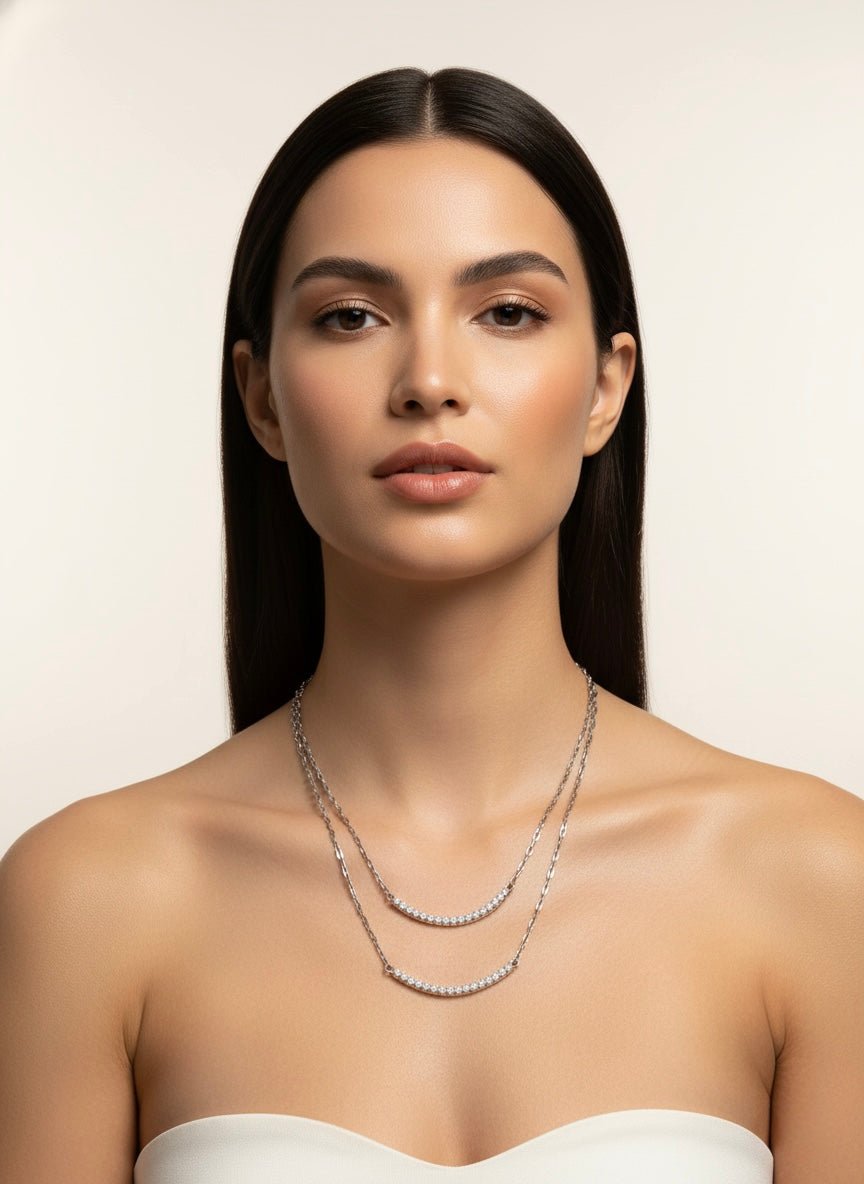 Sterling Silver Horizon Necklace