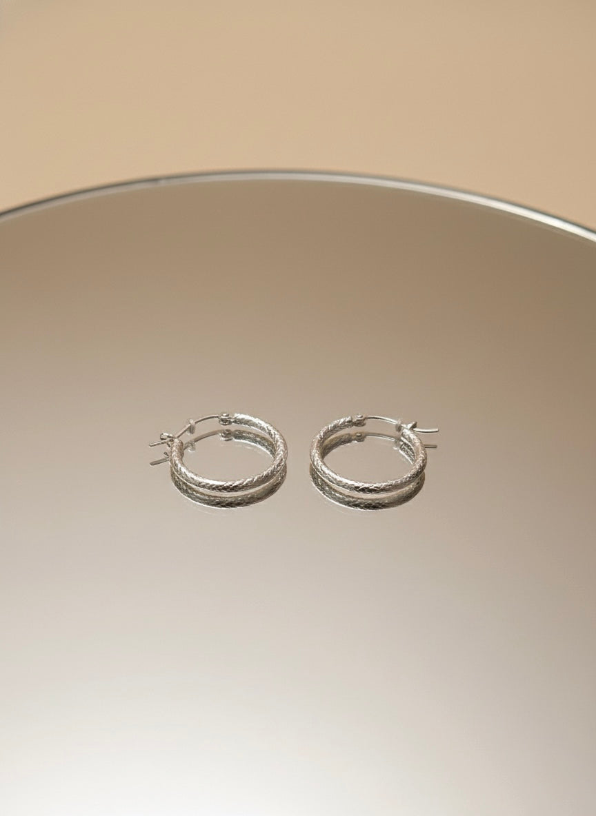 Sterling Silver Classic Hoops