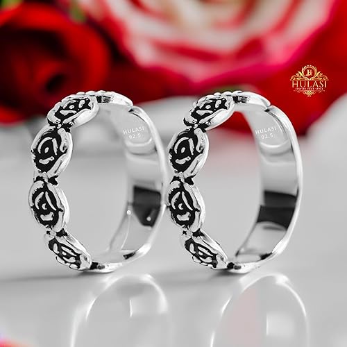 Pure Silver Toe Ring | 925 (Antique 3)