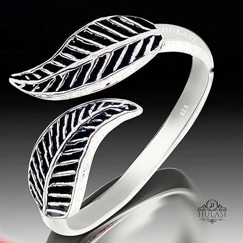 2 Leaves Design Pure Silver Toe Ring | 925