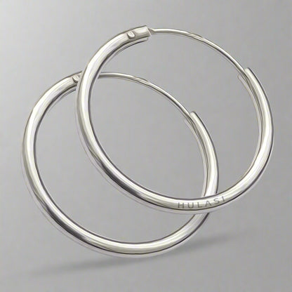 925 Sterling Silver Hoop Earrings