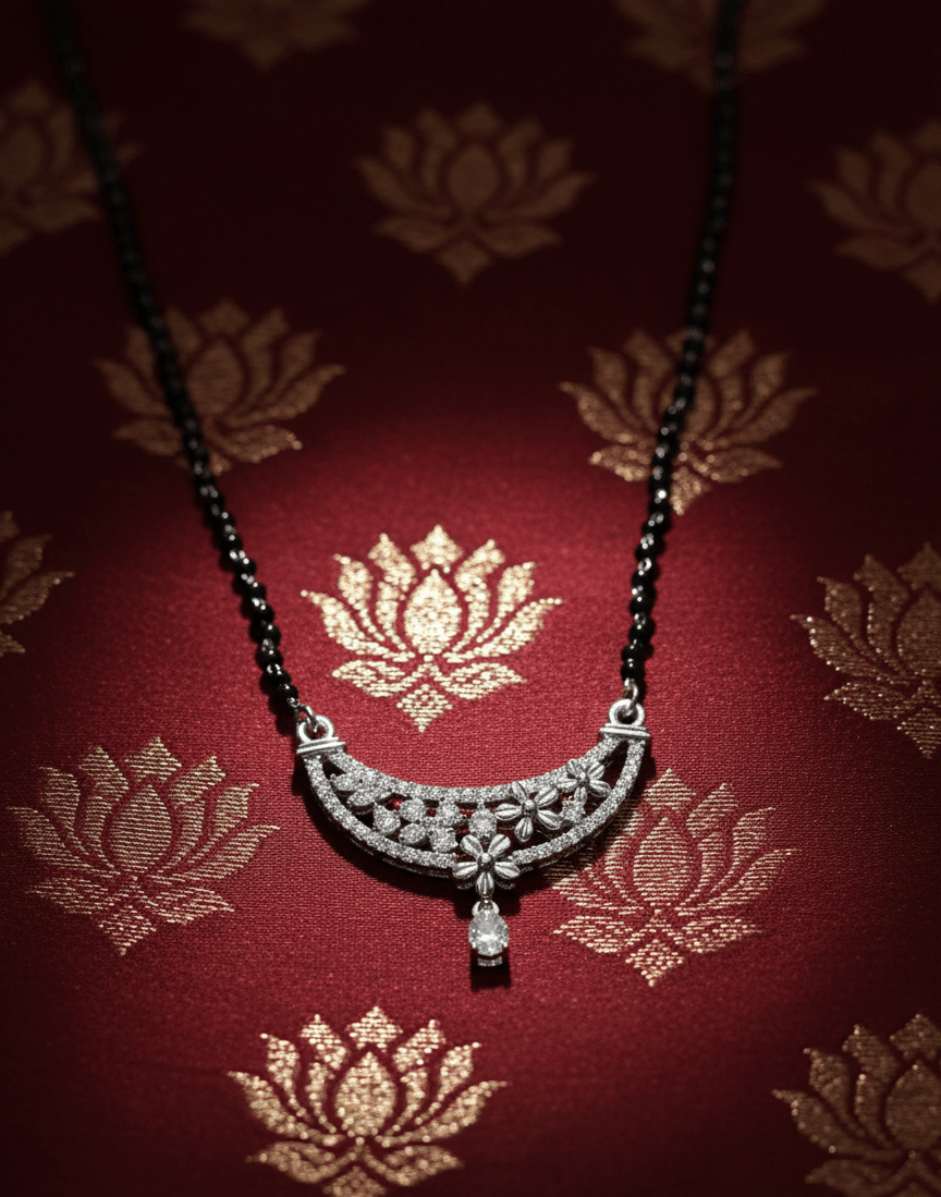 Sterling Silver Starlight Cascade Mangalsutra