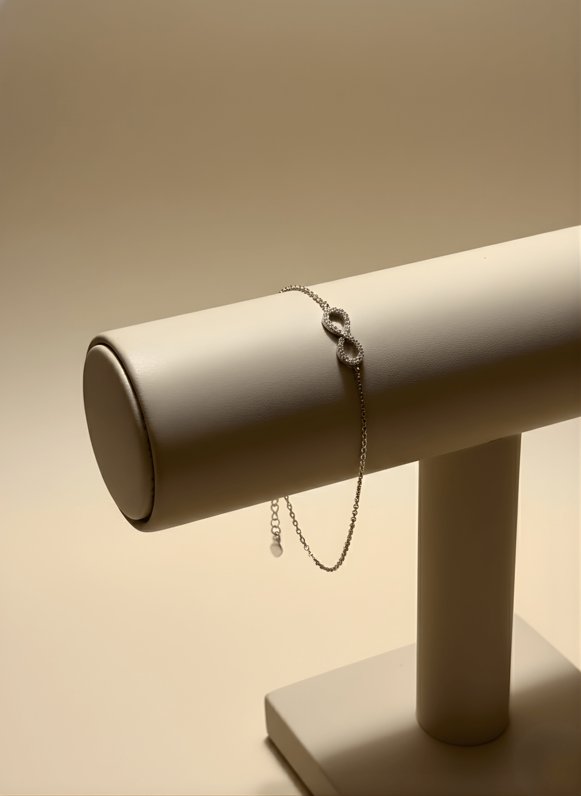 Sterling Silver Forever Linked Bracelet