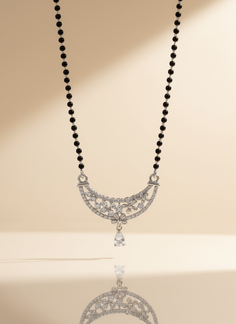 Sterling Silver Starlight Cascade Mangalsutra