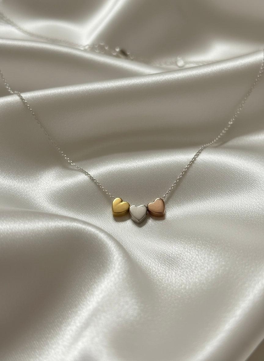 Sterling Silver Amour Trilogy Pendant