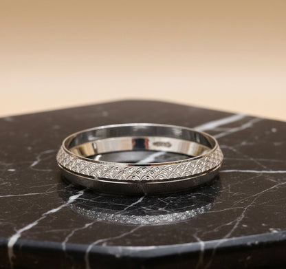 Sterling Silver Titan Menƒ??s Kada ( 41 grams )