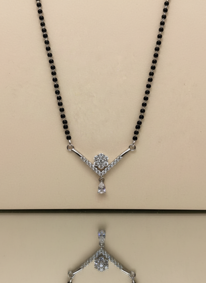 925 Sterling Silver The Floral Cascade Mangalsutra
