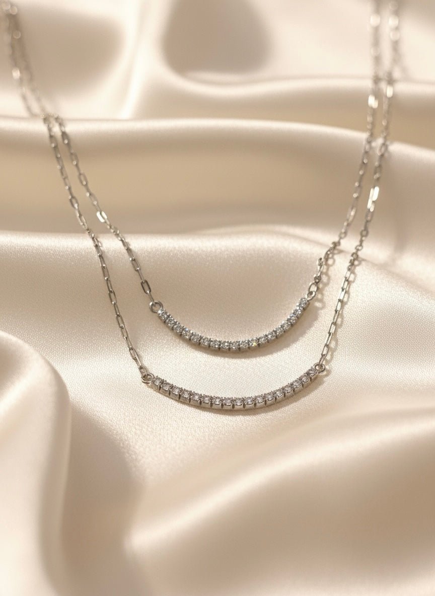 Sterling Silver Horizon Necklace