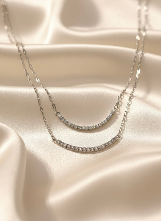 Sterling Silver Horizon Necklace