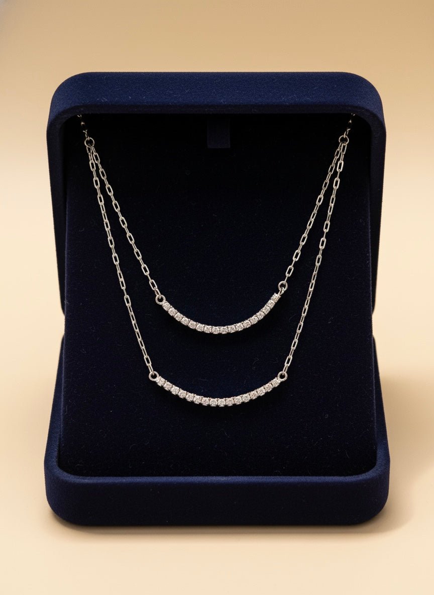 Sterling Silver Horizon Necklace