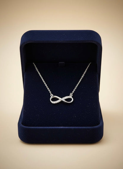 Sterling Silver Serenity Loop Necklace