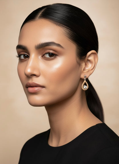 Sterling Silver Dainty Drop Earrings