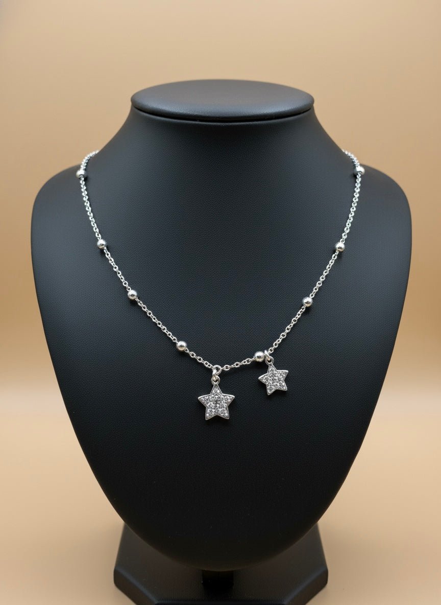 Sterling Silver Stella Necklace
