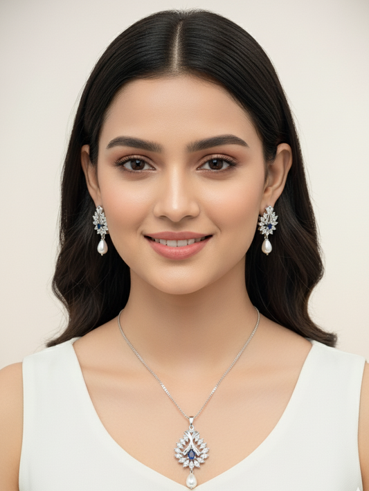 Aquacore Pendant Set | 925 Sterling Silver