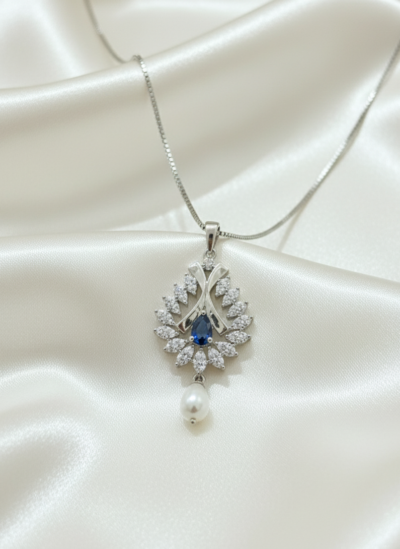 Aquacore Pendant Set | 925 Sterling Silver