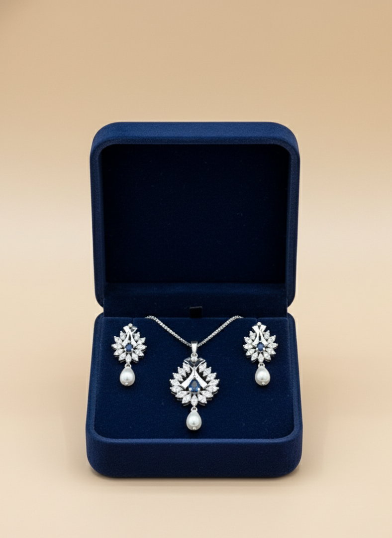 Aquacore Pendant Set | 925 Sterling Silver