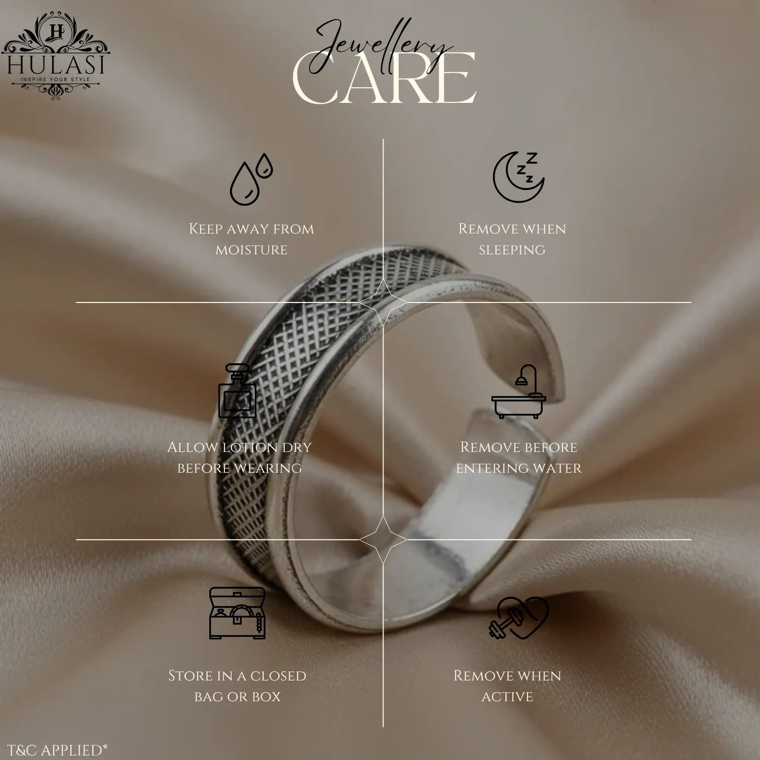 Antique Double Line Texture Silver ANTIQUE TOE-RING