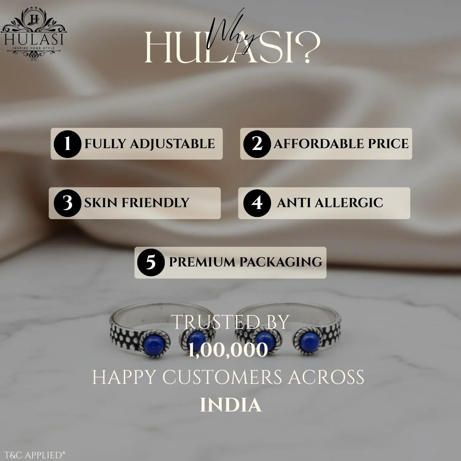 Leaf-Curve Cutout ANTIQUE TOE-RING in Sterling Silver