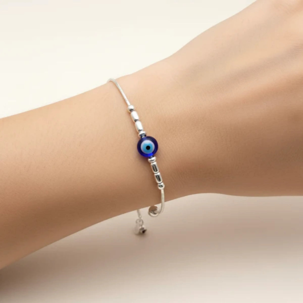 Hulasi Women 925 Sterling Silver Cubic Zirconia Open Cuff Bangle Bracelet 6.2cm