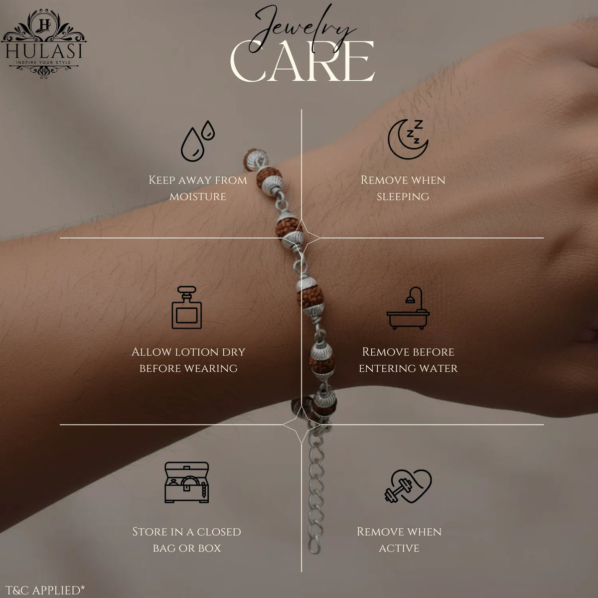 Silver Floral Harmony Bracelet