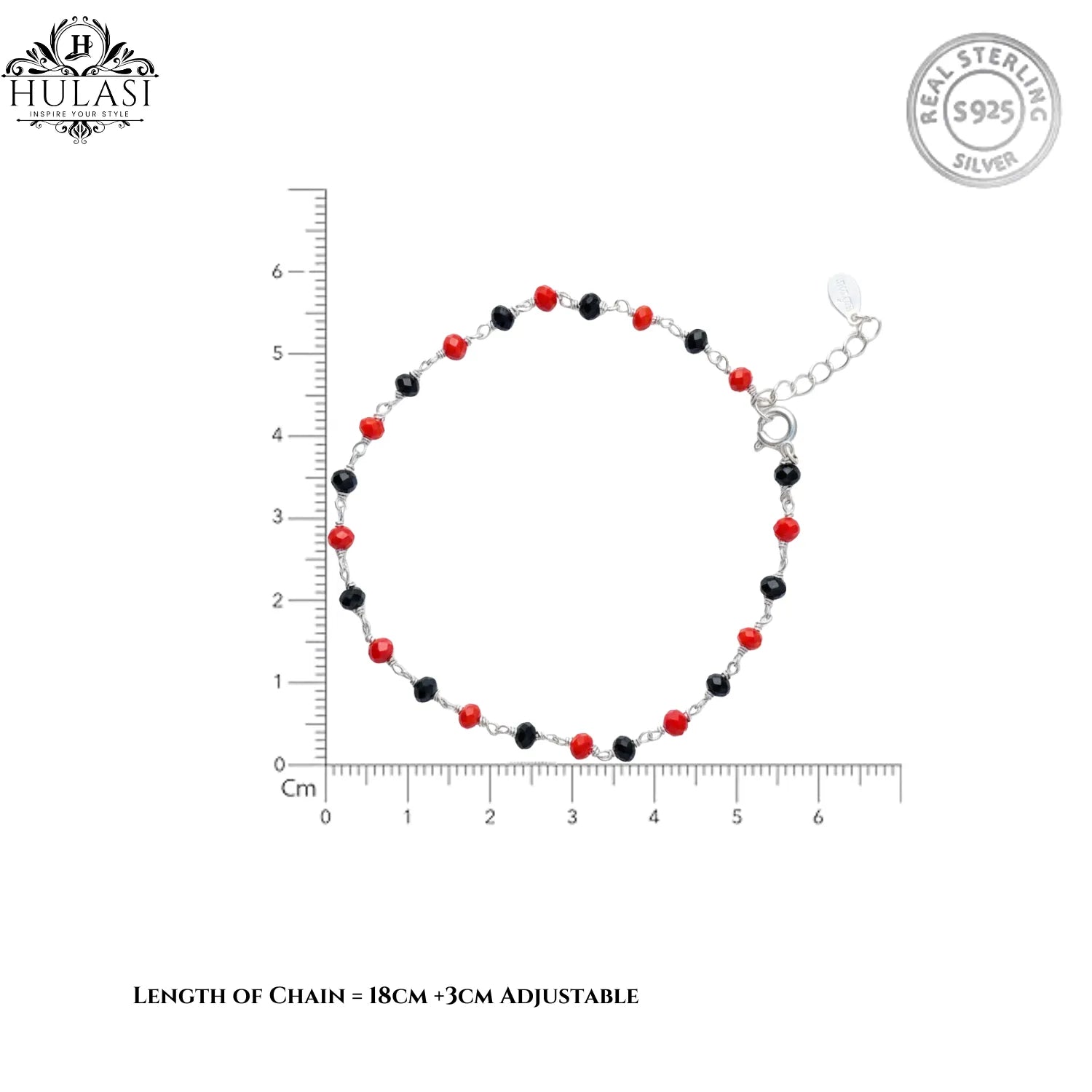 Silver Monochrome Pearl Bracelet